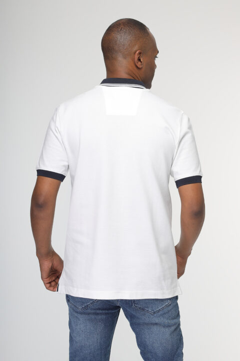 Regular Fit Polo Shirt White - Image 3