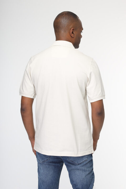 Regular Fit Polo Shirt Beige - Image 3