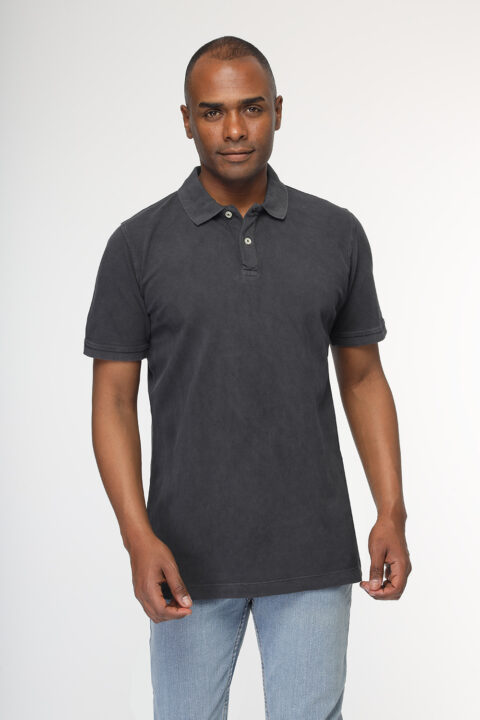 Regular Fit Polo Shirt Dark Gray