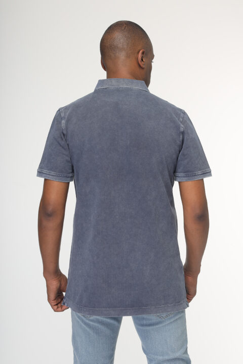 Regular Fit Polo Shirt Blue - Image 3