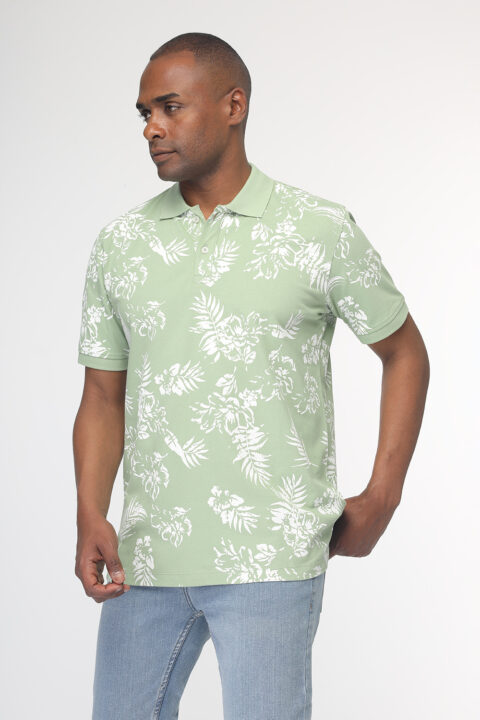 Regular Fit Polo Shirt Light Green