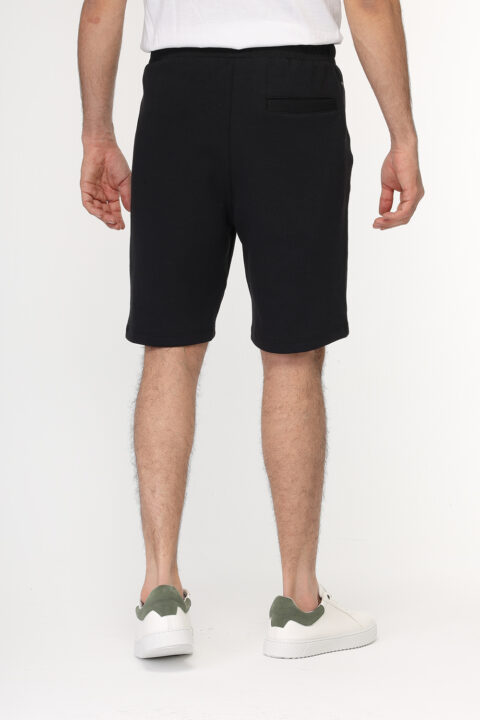 Regular Fit Short Melton Black - Image 5