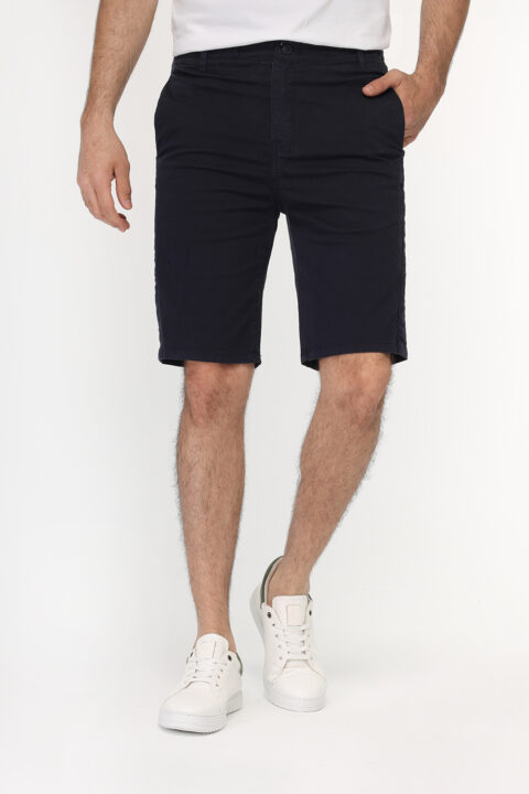 Slim Fit Short Chino Dark Blue