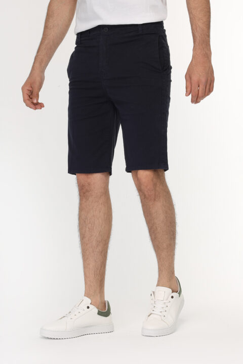 Slim Fit Short Chino Dark Blue - Image 4