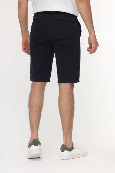 Slim Fit Short Chino Dark Blue - Image 5