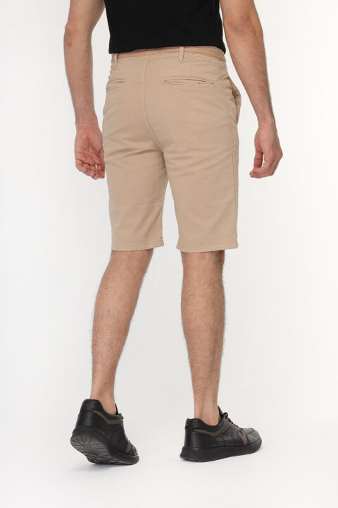 Slim Fit Short Chino Beige - Image 6