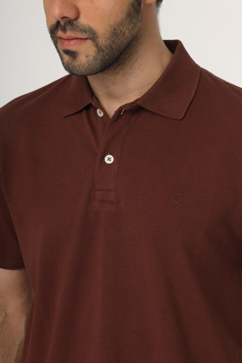 Regular Fit Polo Shirt Brown - Image 2