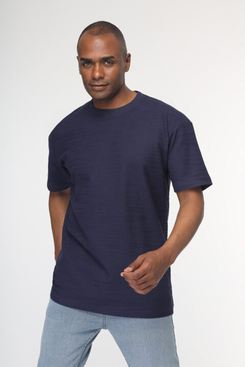 Over Size T- Shirt Dark Blue