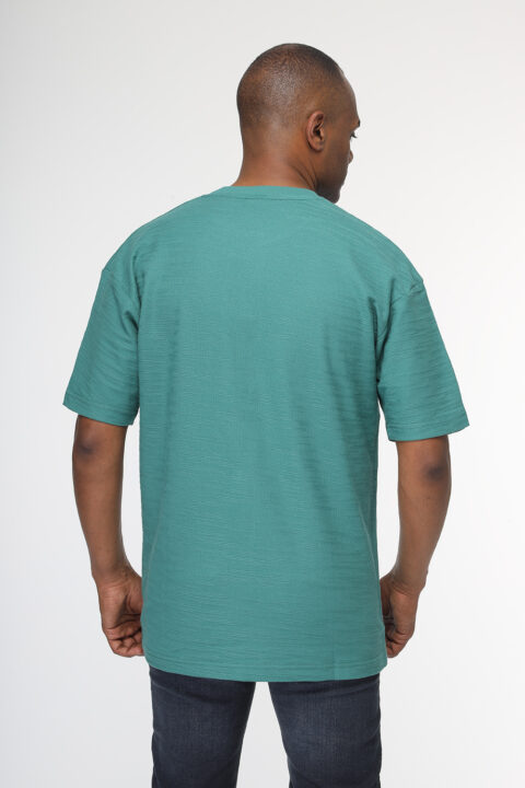 Over Size T- Shirt Green - Image 3