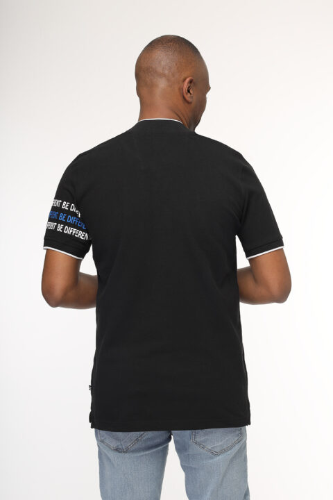 Regular Fit Polo Shirt Black - Image 3