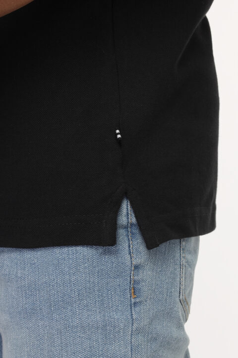 Regular Fit Polo Shirt Black - Image 4