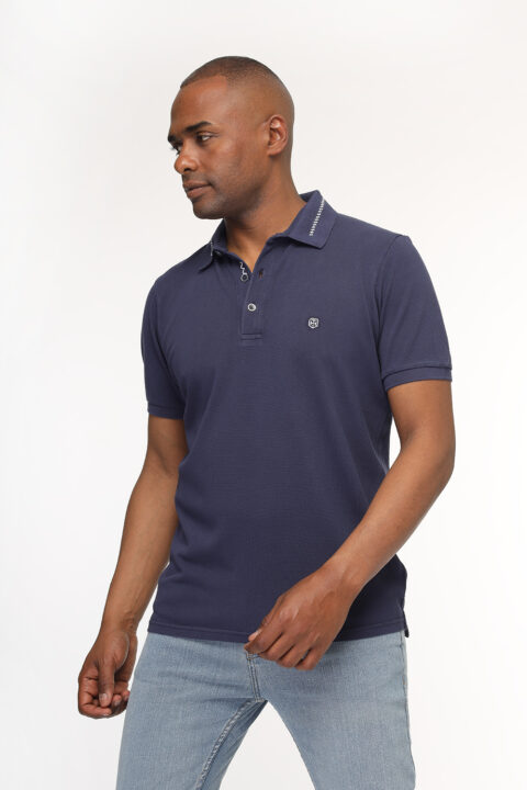 Regular Fit Polo Shirt Dark Blue