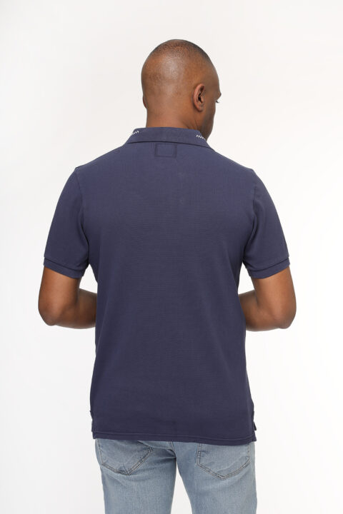 Regular Fit Polo Shirt Dark Blue - Image 3