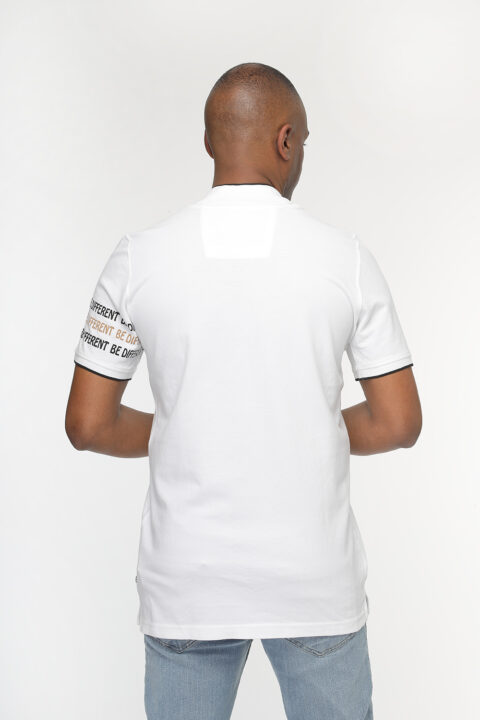 Regular Fit Polo Shirt White - Image 3