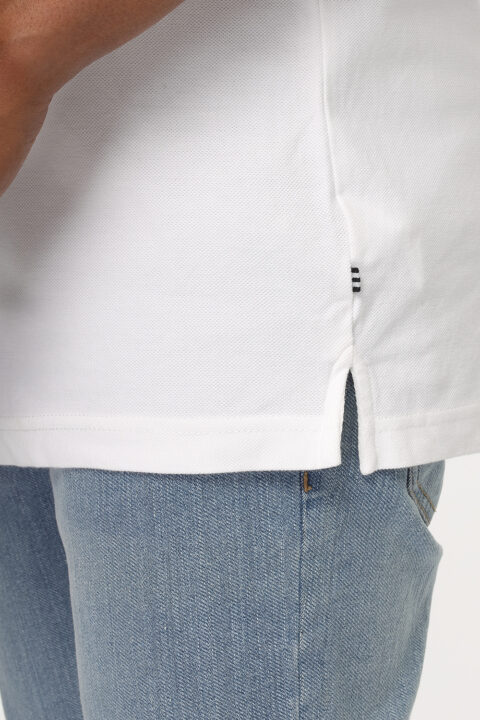 Regular Fit Polo Shirt White - Image 5