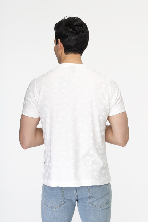 Regular Fit T- Shirt Off White - Image 3