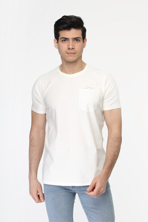 Regular Fit T- Shirt Off White