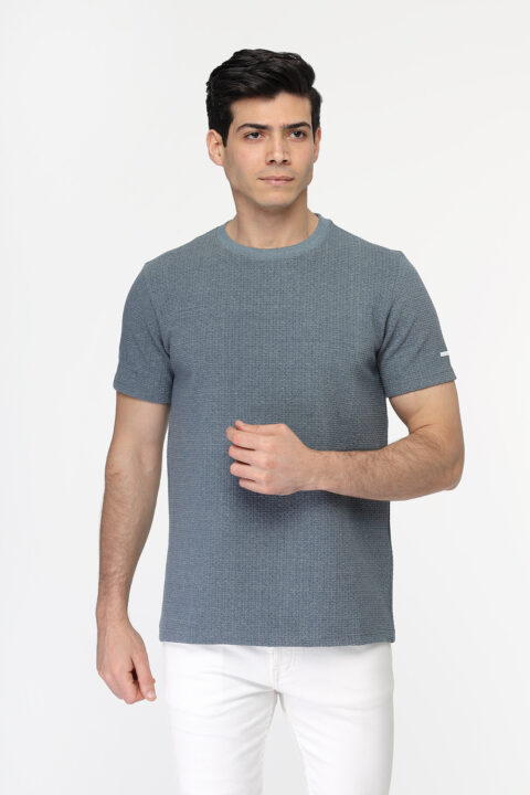 Regular Fit T- Shirt Blue