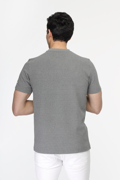 Regular Fit T- Shirt Gray - Image 3