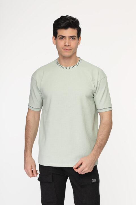 Over Size T- Shirt Light Green