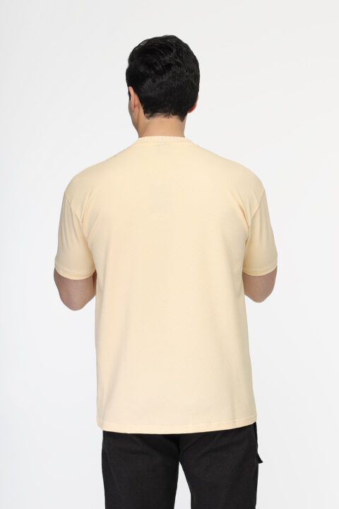 Over Size T- Shirt Yellow - Image 3