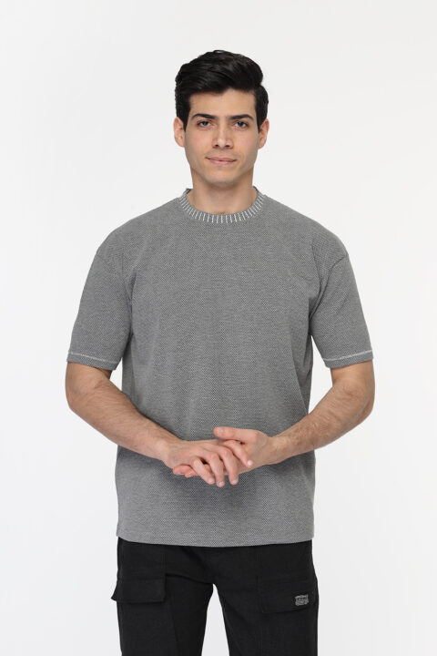 Over Size T- Shirt Gray