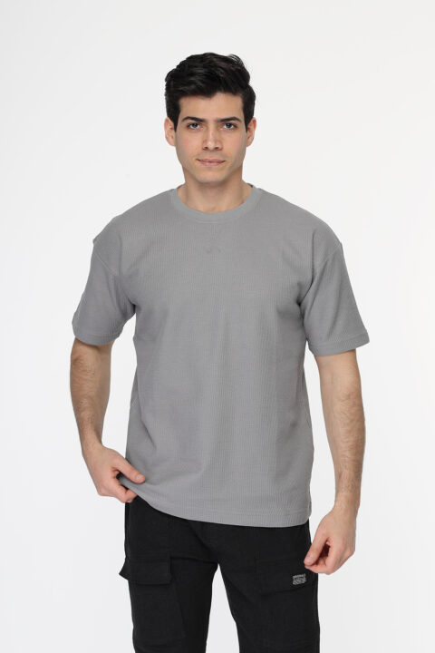 Over Size T- Shirt Gray