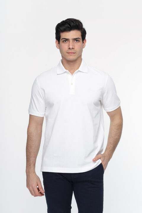 Regular Fit Polo Shirt White