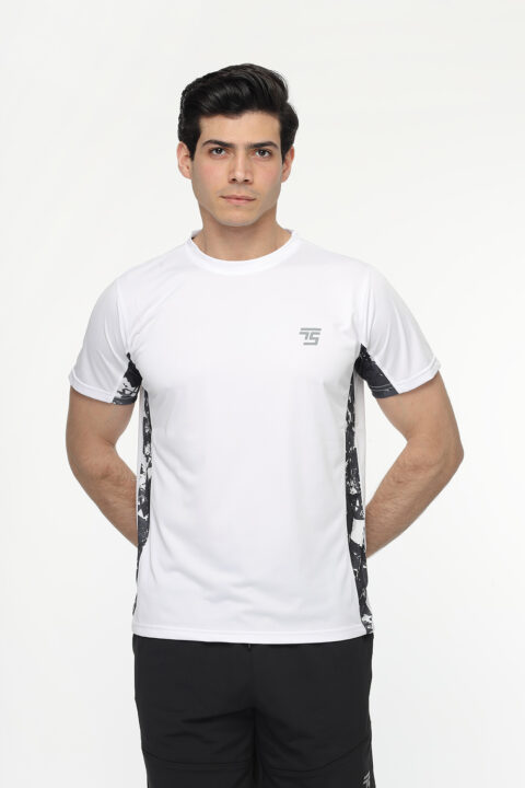 Regular Fit Sports T- Shirt White