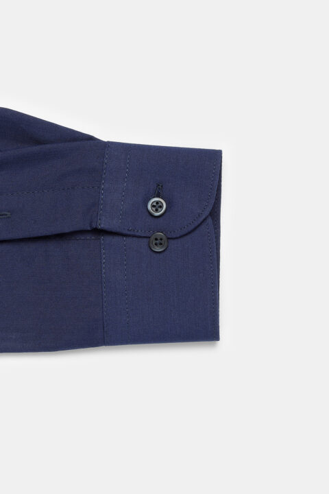 Classic Shirt Slim Fit Dark Blue - Image 3