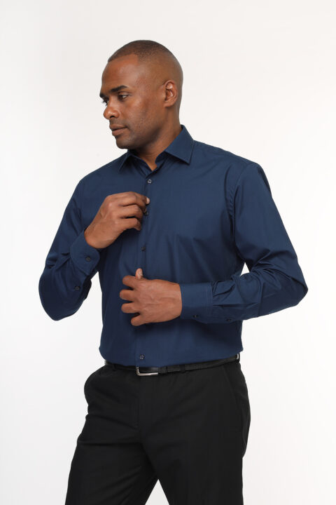 Classic Shirt Regular Fit Dark Blue