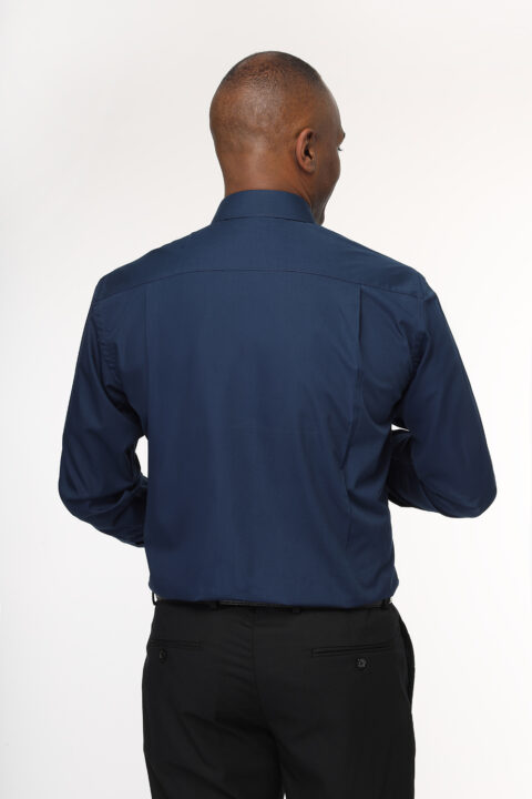 Classic Shirt Regular Fit Dark Blue - Image 3