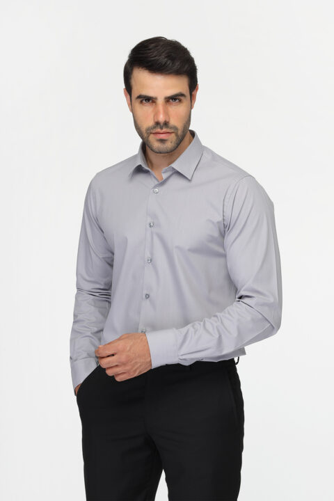 Classic Shirt Slim Fit Gray