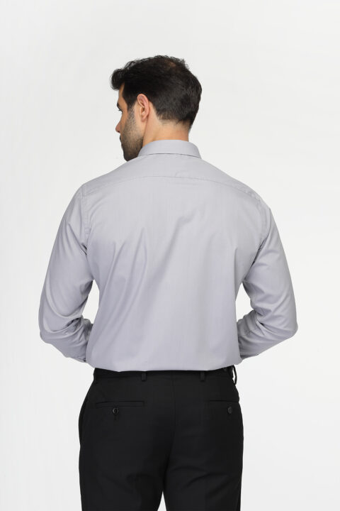 Classic Shirt Slim Fit Gray - Image 3