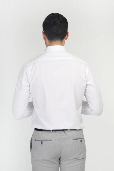 Classic Shirt Slim Fit White - Image 3