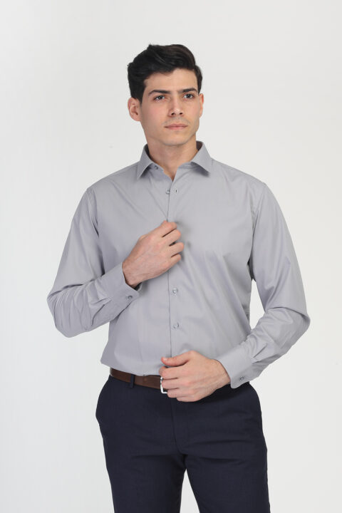 Classic Shirt Regular Fit Gray