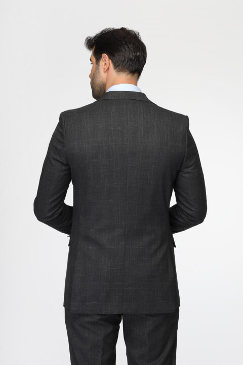 Slim Fit Suit Gray - Image 5