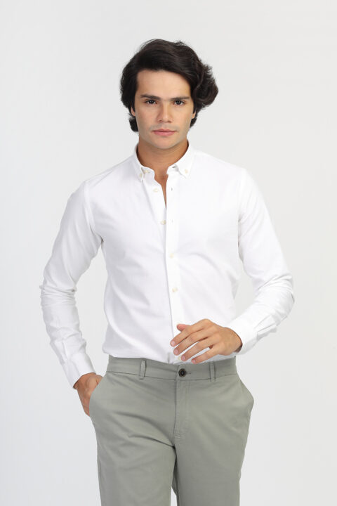 Slim Fit Shirt White