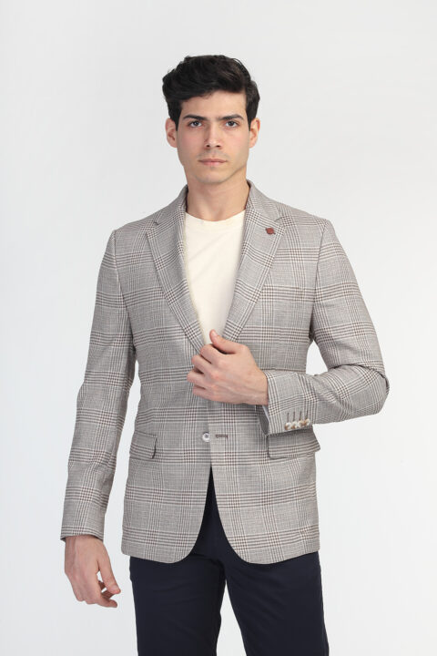 Regular Fit Blazer Beige - Image 3