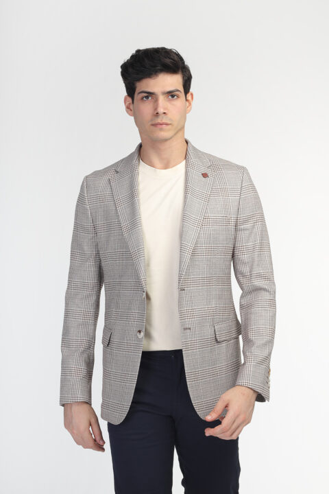 Regular Fit Blazer Beige