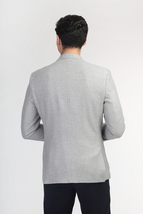 Regular Fit Blazer Gray - Image 4