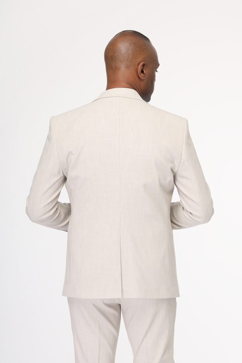 Skinny Fit Suit Beige - Image 6