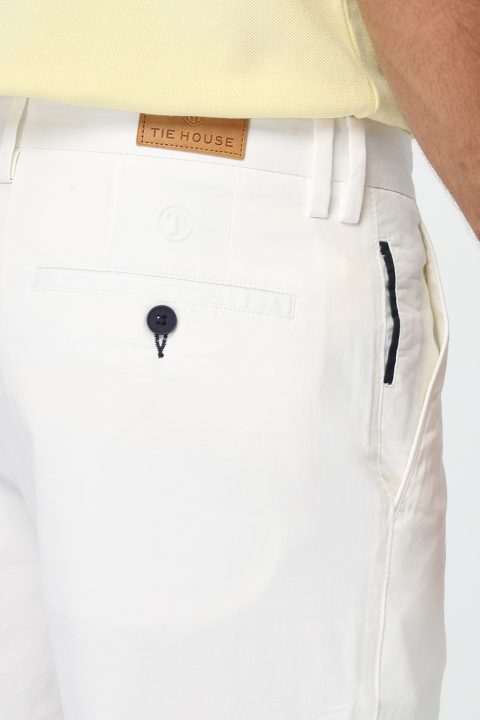 Regular Fit Chino Off White - Image 6