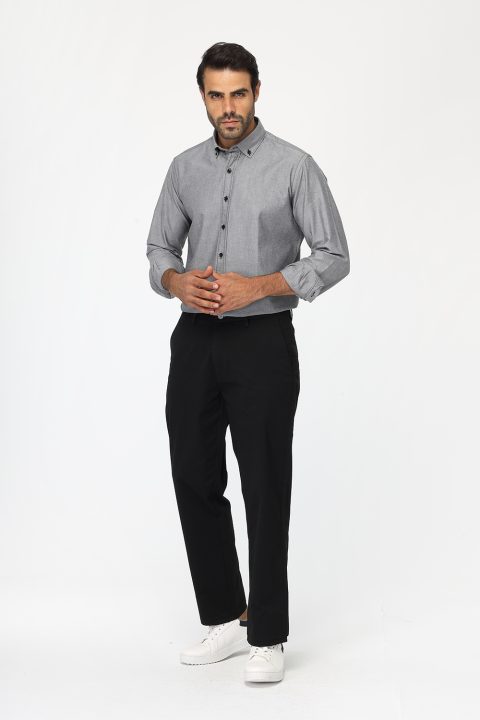 Regular Fit Chino Black - Image 3