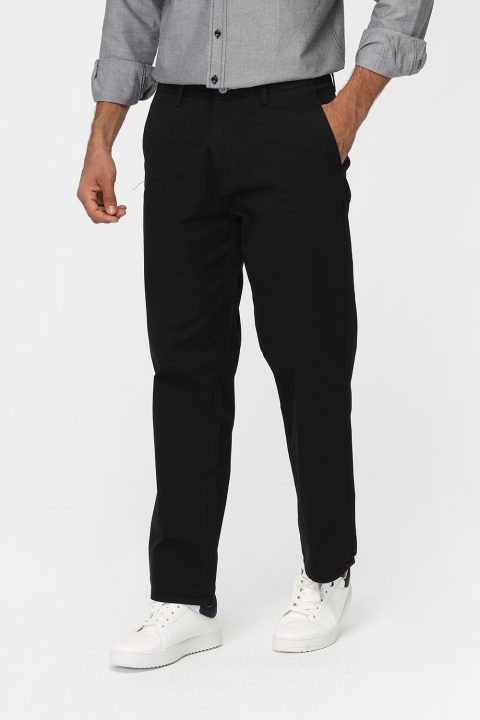 Regular Fit Chino Black - Image 4