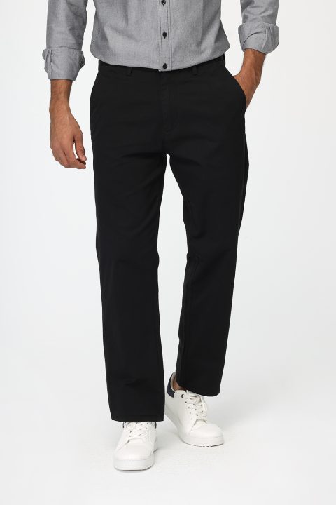 Regular Fit Chino Black