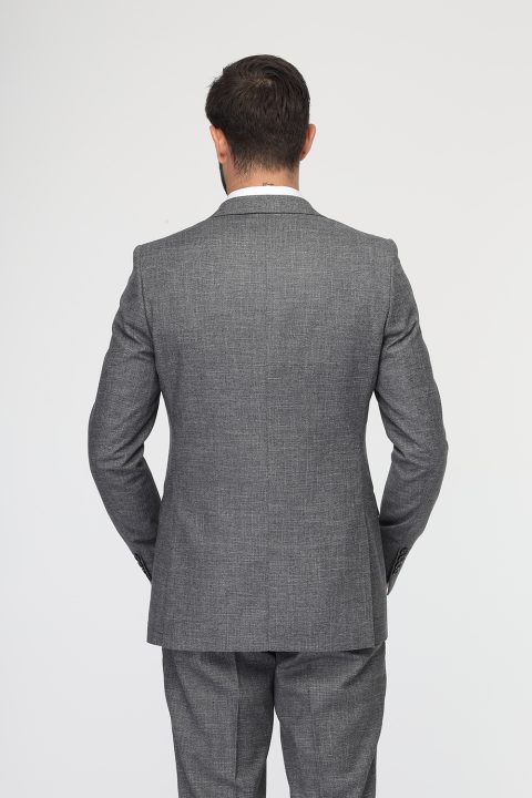 Slim Fit Suit Gray - Image 5