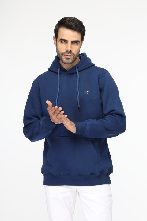 Regular Fit Sweat Shirt Dark Blue