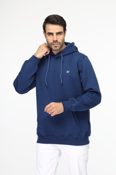 Regular Fit Sweat Shirt Dark Blue - Image 3