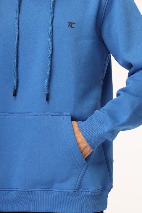 Regular Fit Sweat Shirt Blue - Image 5